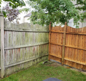 Chris' Pressure Wash - wood fence cleaning