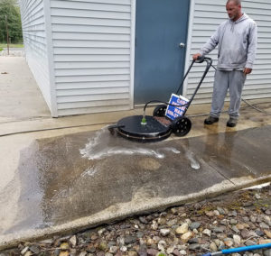 Chris Pressure Wash - concrete cleaning